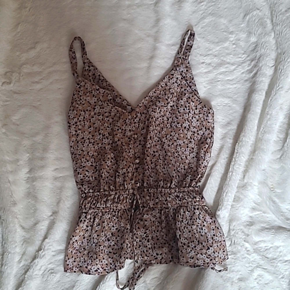 Women's Floral Tank Top